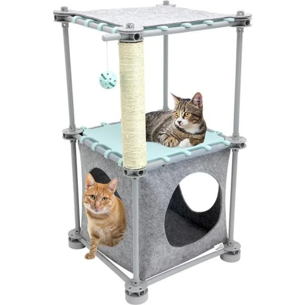 Kitty City Claw Mega Kit 2.0 Furniture, Cat Cushion, Cat Scratch